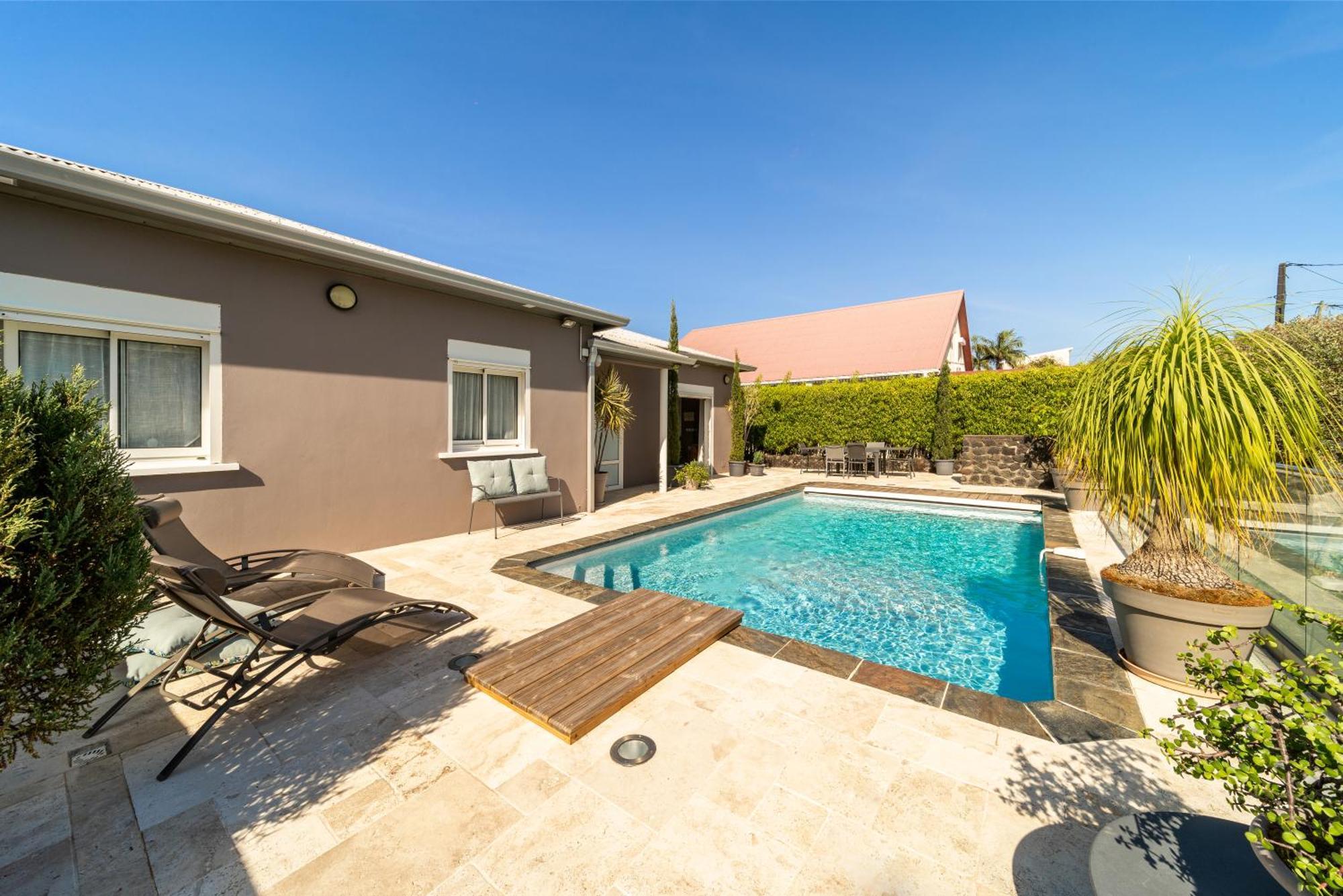 Villa Avec Piscine Vue Mer Et Montagne, En Pleine Nature แซ็ง-โฌเซฟ ภายนอก รูปภาพ